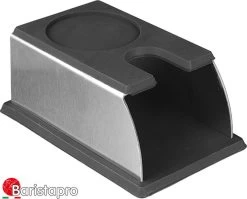 Station De Bourrage BaristaPro En Acier Inoxydable Avec Caoutchouc