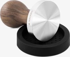 Presse à Café Et Expresso Navaris à Café Moulu - En Acier Inoxydable Avec Manche En Bois - � 58 Mm -Dégustation Délicate 1200x974 2