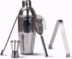 Decopatent® Cocktail Set 5 Pièces - Set De Bar Professionnel Avec Shaker - Tasse à Mesurer à Cocktail - Passoire - Mélangeur De Bar - Set De Shaker à Cocktail 16 Decopatent® Cocktail Set 5 Pièces - Set De Bar Professionnel Avec Shaker - Tasse à Mesurer à Cocktail - Passoire - Mélangeur De Bar - Set De Shaker à Cocktail -Dégustation Délicate 1200x975 1