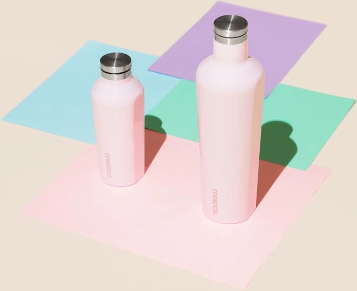 Corkcicle Canteen - Bouteille Thermos Rose Clair 270 Ml Quartz Rose - 3 Couches - Acier Inoxydable Acier Inoxydable 7 Corkcicle Canteen - Bouteille Thermos Rose Clair 270 Ml Quartz Rose - 3 Couches - Acier Inoxydable Acier Inoxydable – Image 5
