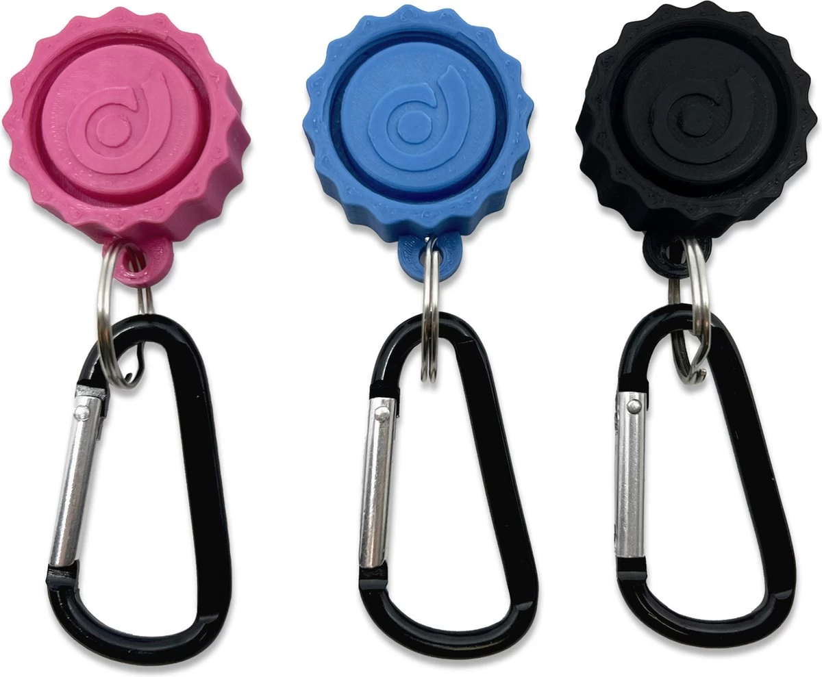 Casquette De Fête Casquette De Festival - Casquette De Festival - Bouchon De Bouteille Universel - Casquette De Festival - Porte-clés - Casquette De Party - Blauw 7 Casquette De Fête Casquette De Festival - Casquette De Festival - Bouchon De Bouteille Universel - Casquette De Festival - Porte-clés - Casquette De Party - Blauw – Image 5