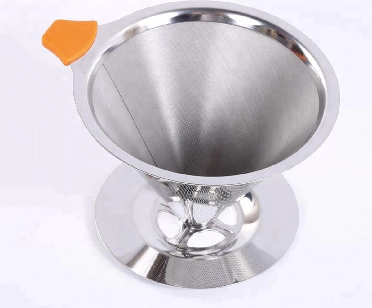 Filtre à Café Réutilisable Avec Cuillère à Café En Acier Inoxydable | Porte-filtre à Café Permanent | Pour Faire Du Café | Le Café Filtre Verse | 1 à 4 Tasses | Filtre à Café Lavable | Filtre à Café De Voyage / Camping 4 Filtre à Café Réutilisable Avec Cuillère à Café En Acier Inoxydable | Porte-filtre à Café Permanent | Pour Faire Du Café | Le Café Filtre Verse | 1 à 4 Tasses | Filtre à Café Lavable | Filtre à Café De Voyage / Camping – Image 2