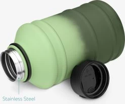 Bouteille D'eau En Acier Inoxydable à Simple Paroi Navaris - Gourde - 2L - Bouteille En Acier Inoxydable Extra Large Avec Bouchon à Boire - Idéal Pendant Le Sport - Sans BPA 12 Bouteille D'eau En Acier Inoxydable à Simple Paroi Navaris - Gourde - 2L - Bouteille En Acier Inoxydable Extra Large Avec Bouchon à Boire - Idéal Pendant Le Sport - Sans BPA -Dégustation Délicate 1200x994 3