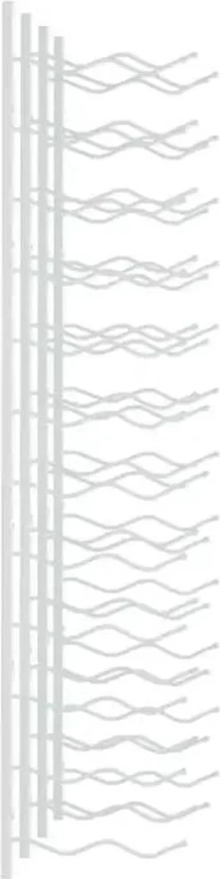 VidaXL Range-bouteilles Pcs Fixation Murale Pour 24 Bouteilles Fer Blanc 23 VidaXL Range-bouteilles Pcs Fixation Murale Pour 24 Bouteilles Fer Blanc -Dégustation Délicate 301x1200 1