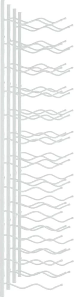VidaXL Range-bouteilles Pcs Fixation Murale Pour 24 Bouteilles Fer Blanc 20 VidaXL Range-bouteilles Pcs Fixation Murale Pour 24 Bouteilles Fer Blanc -Dégustation Délicate 302x1200 1