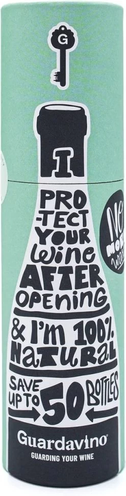 Guardavino - Conservation Du Vin - Conservez Les Bouteilles De Vin Ouvertes Jusqu'à 4 Semaines