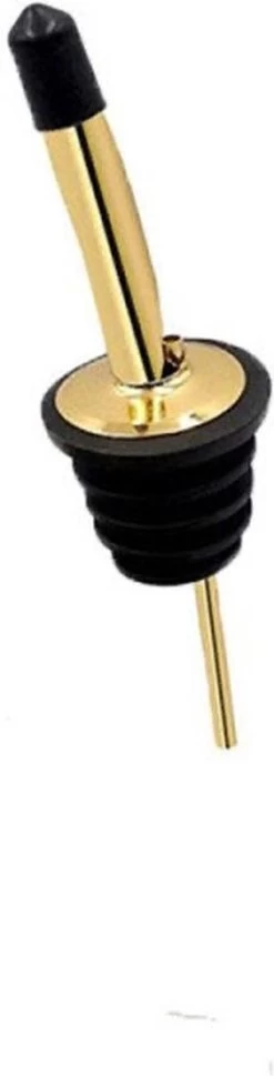 Verseur D'huile D'olive En Acier Inoxydable Avec Bouchon - Bouchon Verseur - Verseur à Vin, Bouteille, Cocktail - Verseur D'huile En Plastique - Verseur Liquide - Bar & Cuisine - Or
