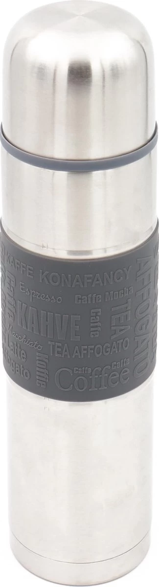 YILTEX - Bouteille Isotherme / Thermos / Bouteille Thermos / Fiole Thermos 0,75 Litre / Bouteille Thermos 0,75 Litre - Acier Inoxydable - 0,75l - Grijs 3 YILTEX - Bouteille Isotherme / Thermos / Bouteille Thermos / Fiole Thermos 0,75 Litre / Bouteille Thermos 0,75 Litre - Acier Inoxydable - 0,75l - Grijs