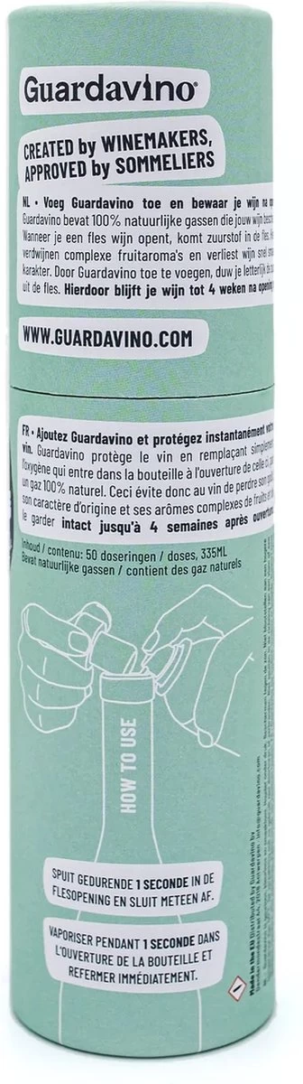 Guardavino - Conservation Du Vin - Conservez Les Bouteilles De Vin Ouvertes Jusqu'à 4 Semaines 7 Guardavino - Conservation Du Vin - Conservez Les Bouteilles De Vin Ouvertes Jusqu'à 4 Semaines – Image 5