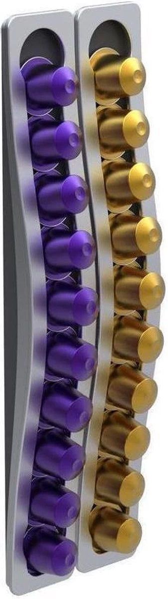 Life Deals Porte-capsule Avec Aimant - Support à Café Et Tasses à Café Expresso - Pour Réfrigérateur 4 Life Deals Porte-capsule Avec Aimant - Support à Café Et Tasses à Café Expresso - Pour Réfrigérateur – Image 2