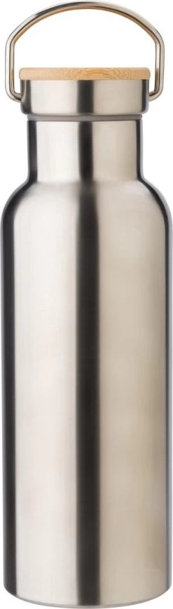 Lupine Bouteille D'eau, Bouteille Thermos Bouteille De Sport 500 Ml, Eau Fraîche, Bouteille Isotherme, Argent à Double Paroi