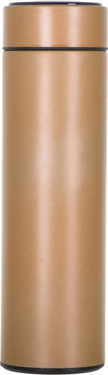 Tasse Thermos Et Bouteille Thermos Avec Affichage Du Degré LED Et Passoire à Thé/café 500 Ml - Tasse Thermos - Bouteille Isotherme - Perfect Pour Le Café, Le Thé Et Les Aliments Pour Bébé - Goud 5 Tasse Thermos Et Bouteille Thermos Avec Affichage Du Degré LED Et Passoire à Thé/café 500 Ml - Tasse Thermos - Bouteille Isotherme - Perfect Pour Le Café, Le Thé Et Les Aliments Pour Bébé - Goud – Image 3