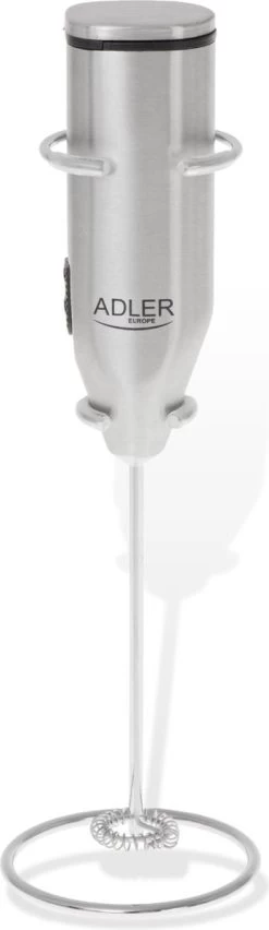 Adler Mousseur à Lait - Fouet à Lait - Mousseur à Lait Manuel - Mousseur à Lait