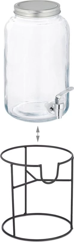 Robinet Distributeur De Boissons Relaxdays - 3,5 L - Standard - Robinet Limonade - Distributeur Limonade -Dégustation Délicate 370x1200 1