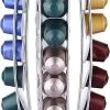 Porte-capsules De Café Compatible Avec Nespresso (40 X Capsules) - Support Pour Capsules De Café Dosette De Café NESPRESSO - Distributeur De Capsules / Support De Capsules / Porte-capsules - Rotatif à 360° Et Antidérapant -Dégustation Délicate 405x1200