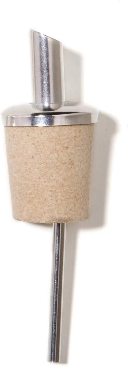 Verseur En Liège Naturel Bar Professional Avec Verseur Court Plastique Neutre-acier Inoxydable Argent 6 Pc (s) 3 Verseur En Liège Naturel Bar Professional Avec Verseur Court Plastique Neutre-acier Inoxydable Argent 6 Pc (s)