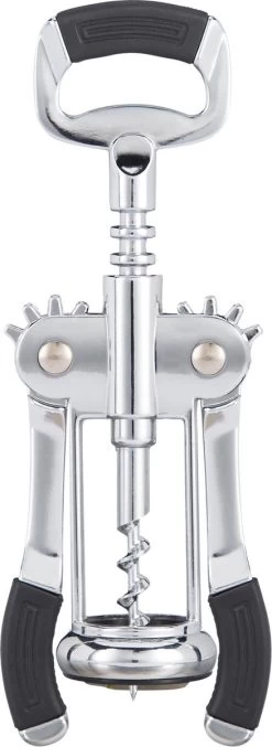 Relaxdays 10 X Levier Tire-bouchon - Ouvre-bouteille - Ouvre-bouteille à Vin - Ouvre-bière - Argent -Dégustation Délicate 438x1200 1