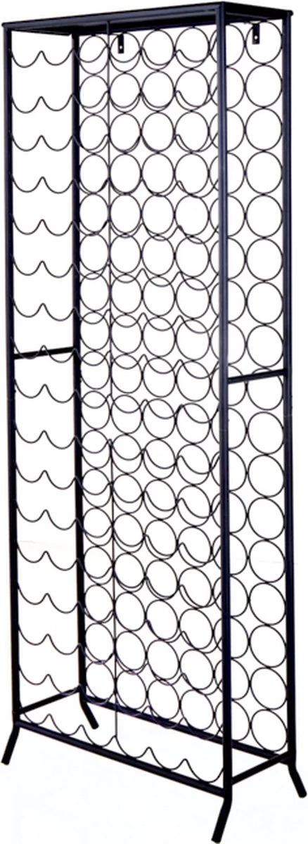 Casier à Vin Industriel STORAGE 182cm Noir Porte-bouteilles Pour 102 Bouteilles 6 Casier à Vin Industriel STORAGE 182cm Noir Porte-bouteilles Pour 102 Bouteilles – Image 4