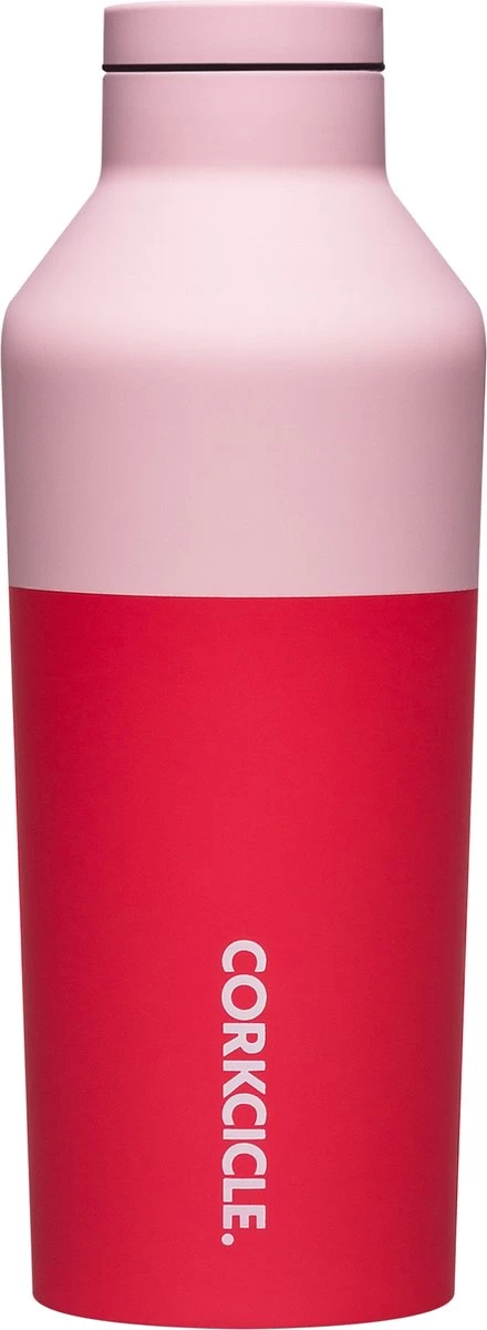 Corkcicle Thermos Gourde COLOR BLOCK SHORTCAKE 9oz. Gourde 270ml Acier Inoxydable Rose-Rouge - Série Colorblock - Acier Inoxydable Acier Inoxydable 8 Corkcicle Thermos Gourde COLOR BLOCK SHORTCAKE 9oz. Gourde 270ml Acier Inoxydable Rose-Rouge - Série Colorblock - Acier Inoxydable Acier Inoxydable – Image 6