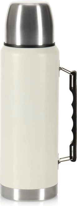 Thermos - Thermos à Double Paroi En Acier Inoxydable - Bouteille Qui Garde Chaud Et Froid Pour Les Déplacements Avec Poignée - Cruche Isotherme Avec Fonction Mug
