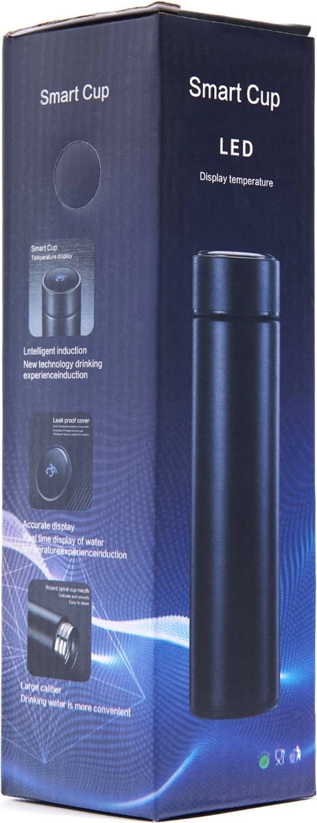 Tasse Thermos Et Bouteille Thermos Avec Affichage Du Degré LED Et Passoire à Thé/café 500 Ml - Tasse Thermos - Bouteille Isotherme - Perfect Pour Le Café, Le Thé Et Les Aliments Pour Bébé - Goud 10 Tasse Thermos Et Bouteille Thermos Avec Affichage Du Degré LED Et Passoire à Thé/café 500 Ml - Tasse Thermos - Bouteille Isotherme - Perfect Pour Le Café, Le Thé Et Les Aliments Pour Bébé - Goud – Image 8