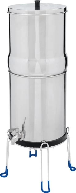 Water.eco®| Filtre à Eau 11.4L | Avec Robinet En Acier Inoxydable| 2 Filtres à Charbon| Norme En Acier Inoxydable -Dégustation Délicate 474x1200 3