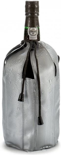 Seau à Vin - Seau à Champagne - Seau à Bouteille - Seau à Bouteille Gris Argent