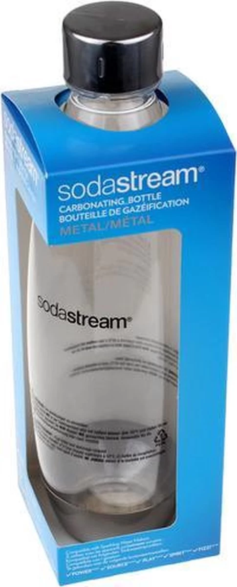 Bouteille Réutilisable SodaStream, Métal, 1 L 6 Bouteille Réutilisable SodaStream, Métal, 1 L – Image 4