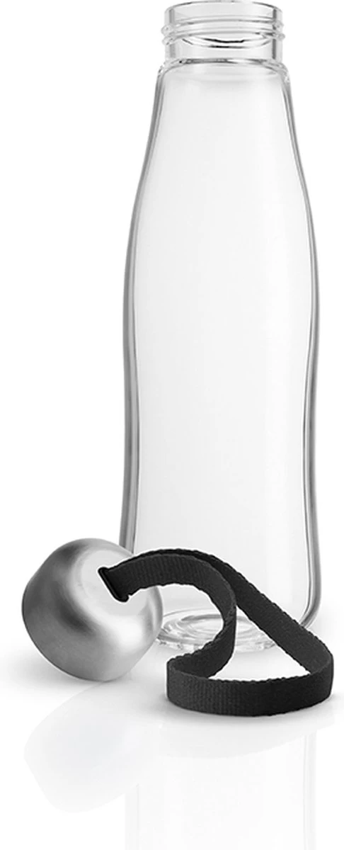 Eva Solo 575040 Gourde Utilisation Quotidienne 500 Ml Verre Borosilicate, Nylon, Plastique, Acier Inoxydable Transparent 4 Eva Solo 575040 Gourde Utilisation Quotidienne 500 Ml Verre Borosilicate, Nylon, Plastique, Acier Inoxydable Transparent – Image 2