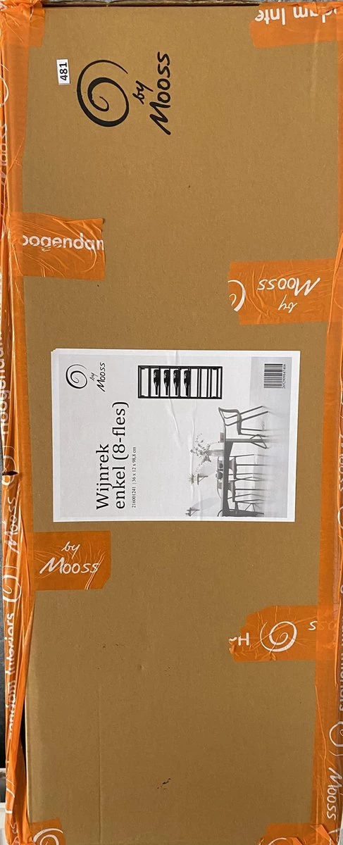 By Mooss Casier à Vin - Casier à Vin En Métal - Casier à Vin Suspendu - Range-bouteilles à Vin - 8 Bouteilles - Casier à Bouteilles - Casier à Vin Mural - Zwart 7 By Mooss Casier à Vin - Casier à Vin En Métal - Casier à Vin Suspendu - Range-bouteilles à Vin - 8 Bouteilles - Casier à Bouteilles - Casier à Vin Mural - Zwart – Image 5