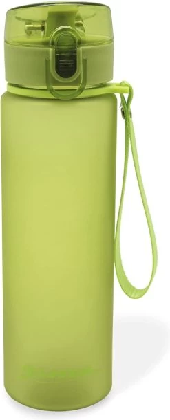 MELIANDA MA-7300 Bouteille D'eau étanche Légère 550 Ml Avec Dragonne En Nylon Et Fermeture à Pression Sans BPA