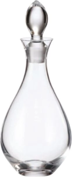 Carafe à Vin Avec Bouchon - Cristal De Bohême - Carafe En Verre Verrouillable - Carafes à Vin