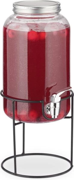 Robinet Distributeur De Boissons Relaxdays - 3,5 L - Standard - Robinet Limonade - Distributeur Limonade -Dégustation Délicate 495x1200 1