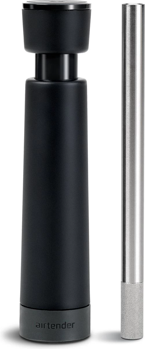 Aérateur De Vin Airtender - Aérateur De Vin - Décanteur - Acier Inoxydable - Zwart 3 Aérateur De Vin Airtender - Aérateur De Vin - Décanteur - Acier Inoxydable - Zwart