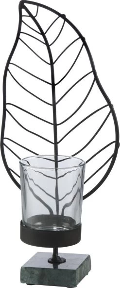 Goebel® - Accessoires De Vêtements Pour Bébé | Photophore "Musa Tropicana" | Bougie Chauffe-plat, Lumière Du Vent, 24cm