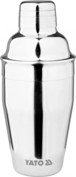 Shaker à Cocktail Professionnel Yato / Shaker à Cocktail En Acier Inoxydable 500ml YG-07121 Chrome