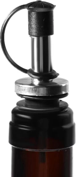 FSW-Products - Bec Pour Bouteille - Verrouillable - Argent - 1 Pièce - Bouchon Verseur - Bouteille De Vin - Huile D'olive -Dégustation Délicate 521x1200