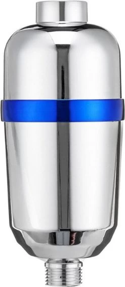 Adoucisseur D'eau Vitafa® - Filtre à Eau De Douche - Purificateur D'eau - Filtre De Douche - 15 Niveaux - Blauw