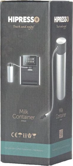 Pot à Lait Hipresso - Machines à Café- Mousseur à Lait - Refroidisseur De Lait - Tasse à Lait -Dégustation Délicate 528x1200