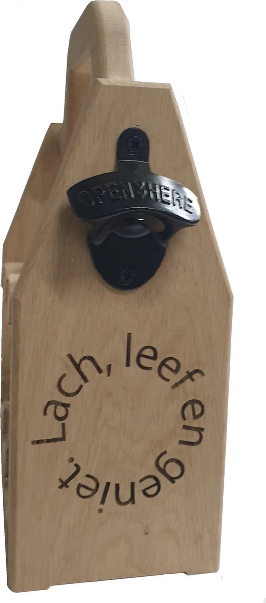 Plateau à Bière En Era Wood - Caisse à Bière - Porte-bouteille De Bière - Fait Main - Chêne Massif - Avec Ouvre-bouteille 5 Plateau à Bière En Era Wood - Caisse à Bière - Porte-bouteille De Bière - Fait Main - Chêne Massif - Avec Ouvre-bouteille – Image 3