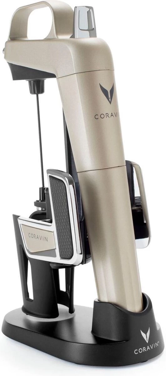 Coravin Model Two Elite - Système à Vin - Acier Inoxydable - 6x14x21 Cm - Or Clair 3 Coravin Model Two Elite - Système à Vin - Acier Inoxydable - 6x14x21 Cm - Or Clair