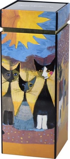 Goebel® - Rosina Wachtmeister | Boîte à Café "Macchia E Amici Festeggiano" | Chats