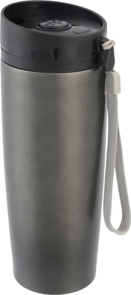 Set De 3x Pièces Tasses En Acier Inoxydable Pour Tenir Au Chaud / Tenir Au Chaud En Acier Anthracite 380 Ml - Tasse Isolante / Tasses Thermos - Double Paroi 4 Set De 3x Pièces Tasses En Acier Inoxydable Pour Tenir Au Chaud / Tenir Au Chaud En Acier Anthracite 380 Ml - Tasse Isolante / Tasses Thermos - Double Paroi – Image 2