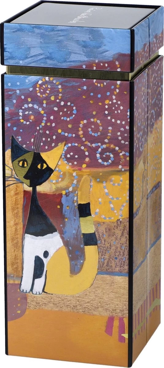 Goebel® - Rosina Wachtmeister | Boîte à Café "Macchia E Amici Festeggiano" | Chats 4 Goebel® - Rosina Wachtmeister | Boîte à Café "Macchia E Amici Festeggiano" | Chats – Image 2