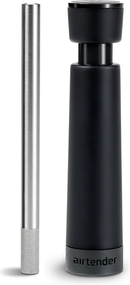 Aérateur De Vin En Acier Inoxydable Airtender - Décanteur - Plus De Goût - Sans BPA BPS - Coffret Cadeau 4 Aérateur De Vin En Acier Inoxydable Airtender - Décanteur - Plus De Goût - Sans BPA BPS - Coffret Cadeau – Image 2