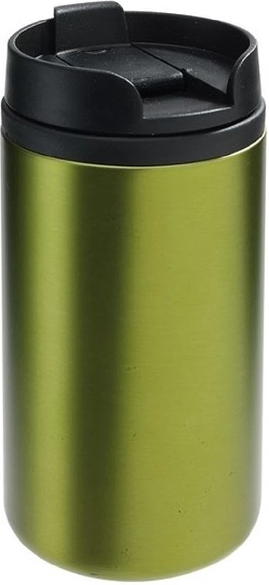 Tasse Thermos / Tasse Chauffante Vert Métallique 290 Ml - Tasses Isothermes Pour Café / Thé à Double Paroi Avec Bouchon à Vis 3 Tasse Thermos / Tasse Chauffante Vert Métallique 290 Ml - Tasses Isothermes Pour Café / Thé à Double Paroi Avec Bouchon à Vis