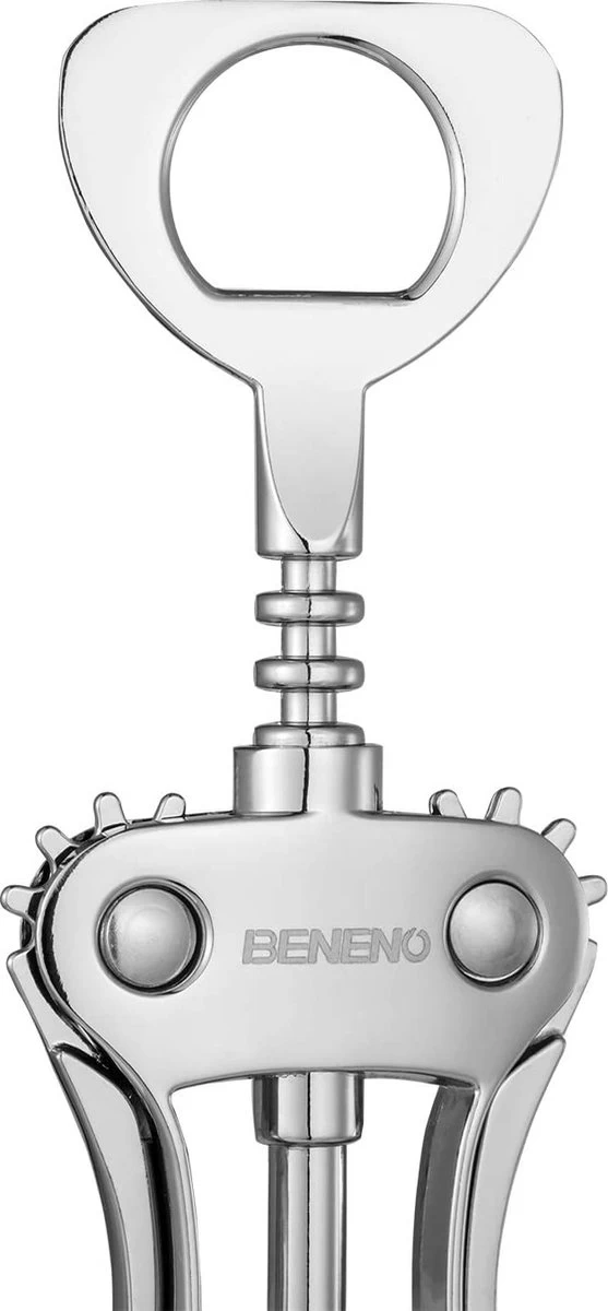 Tire-bouchon, Tire-bouchon De Vin De Qualité Supérieure En Alliage De Zinc Ouvre-bouteille De Vin Avec Ouvre-bouteille Multifonction Pour Bouchons Et Capsules, Argent 10 Tire-bouchon, Tire-bouchon De Vin De Qualité Supérieure En Alliage De Zinc Ouvre-bouteille De Vin Avec Ouvre-bouteille Multifonction Pour Bouchons Et Capsules, Argent – Image 8