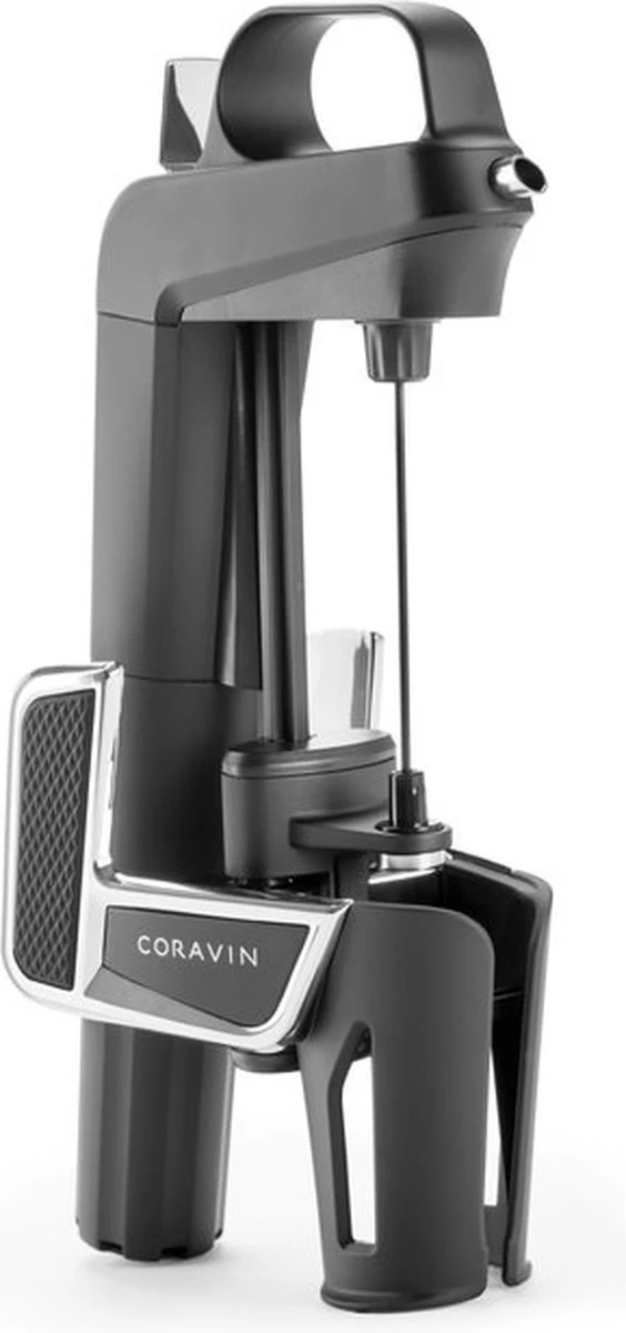Coravin Model Two Elite - Système à Vin - Acier Inoxydable - 6x14x21 Cm - Zwart Mat 15 Coravin Model Two Elite - Système à Vin - Acier Inoxydable - 6x14x21 Cm - Zwart Mat – Image 13