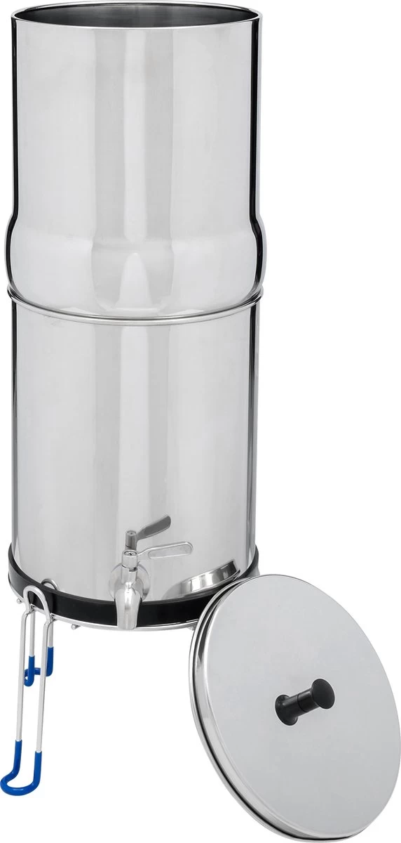 Water.eco®| Filtre à Eau 8.5L | Avec Robinet En Acier Inoxydable| 2 Filtres à Charbon| Norme En Acier Inoxydable 8 Water.eco®| Filtre à Eau 8.5L | Avec Robinet En Acier Inoxydable| 2 Filtres à Charbon| Norme En Acier Inoxydable – Image 6