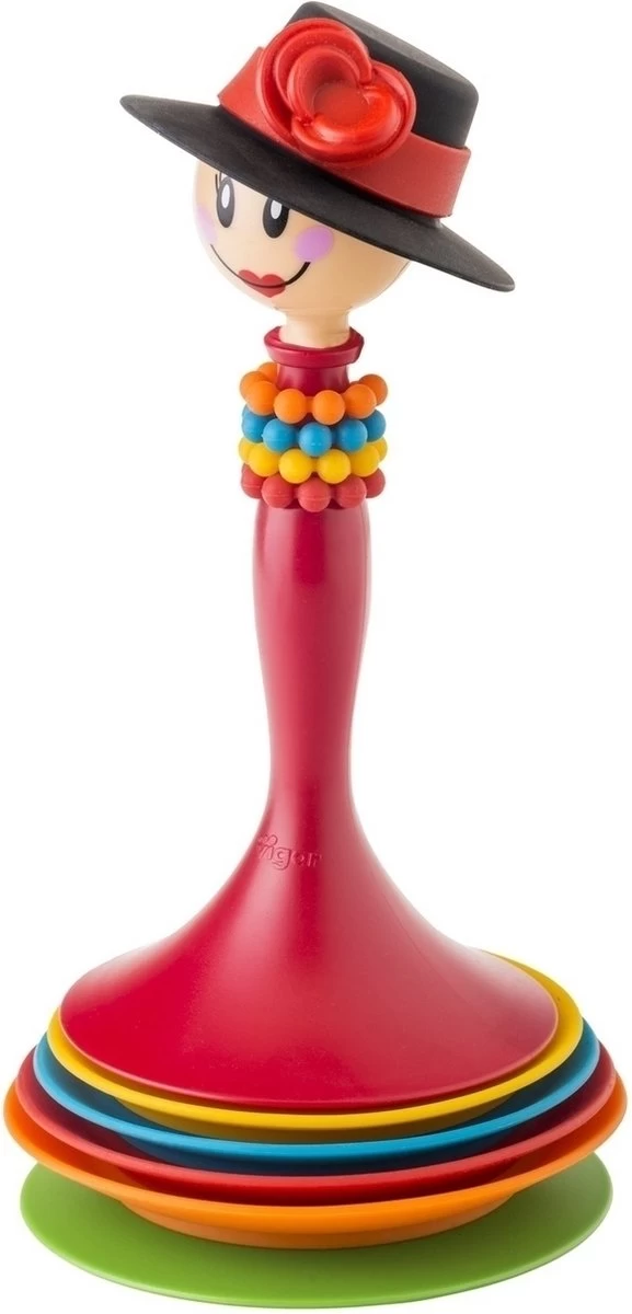 VIGAR Dolls Evelyn Wine Set 4 Marqueurs De Verre En Silicone Avec 4 Sous-verres, ABS, Rojo, Negro, Azul, Amarillo, Naranja, Centimètre 5 VIGAR Dolls Evelyn Wine Set 4 Marqueurs De Verre En Silicone Avec 4 Sous-verres, ABS, Rojo, Negro, Azul, Amarillo, Naranja, Centimètre – Image 3